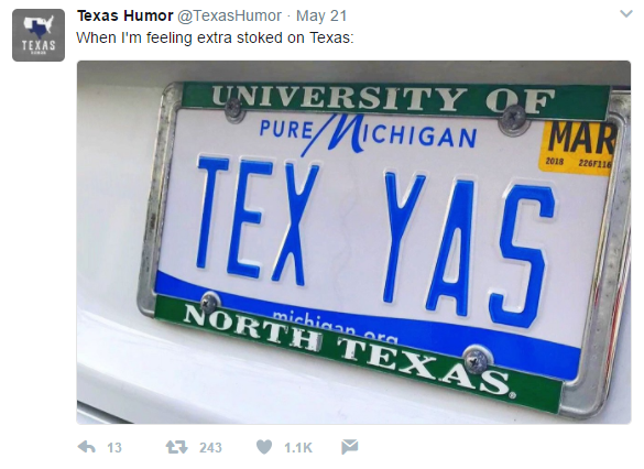 Twitter Texas Humor